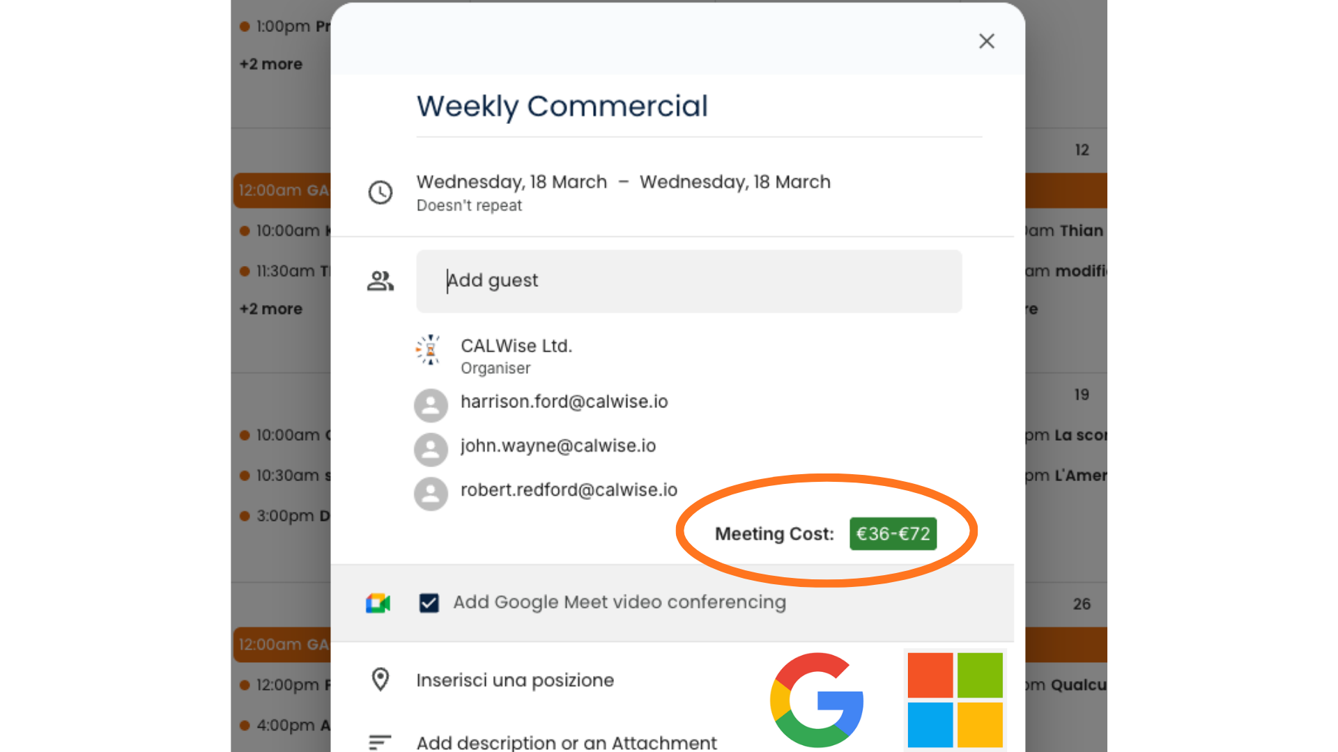 Automatic Sync - Google & Microsoft Calendar Integration